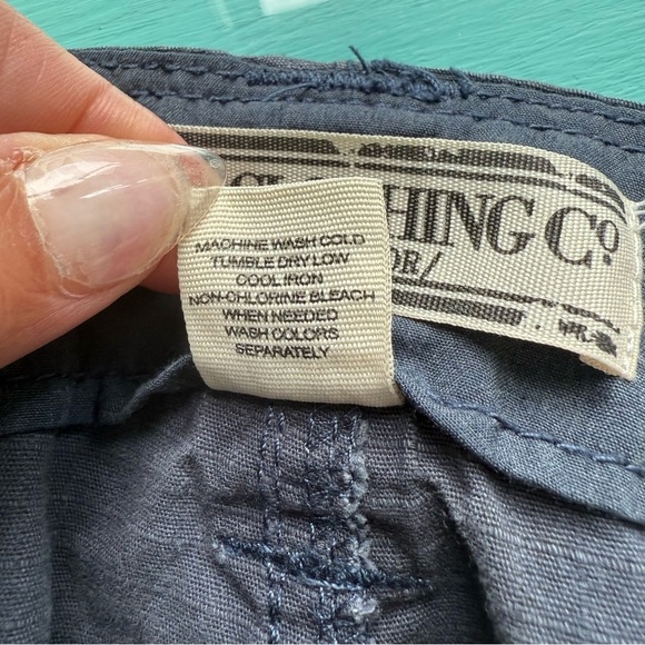 Chor Dark Gray Camouflage Cargo Shorts Size 38 Streetwear Industrial Basic - Picture 8 of 8